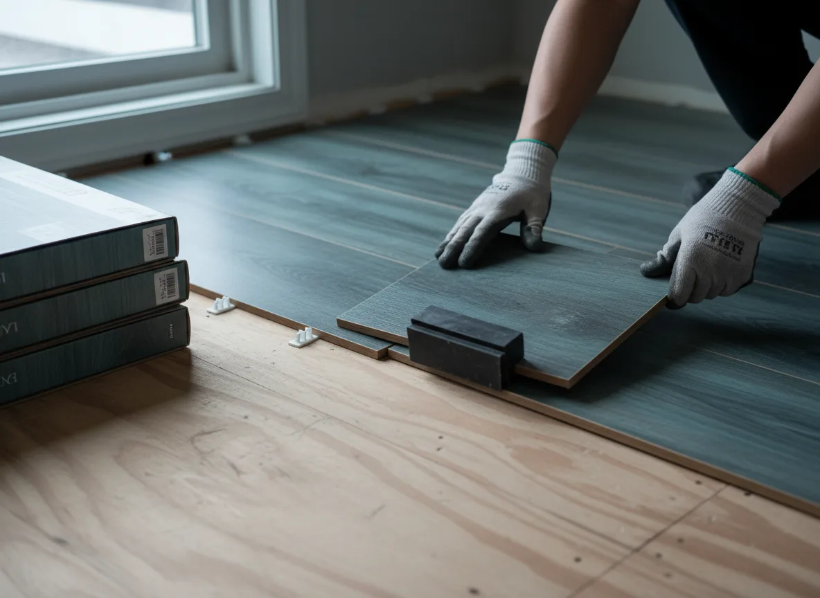Luxury Vinyl Plank Installation company in Woodworth, ND